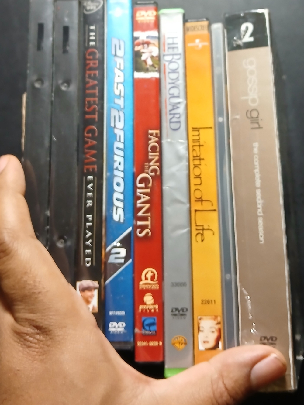 9 Used DVD Lot Mixed Genre Movies Whole Sale With Cassette Tap